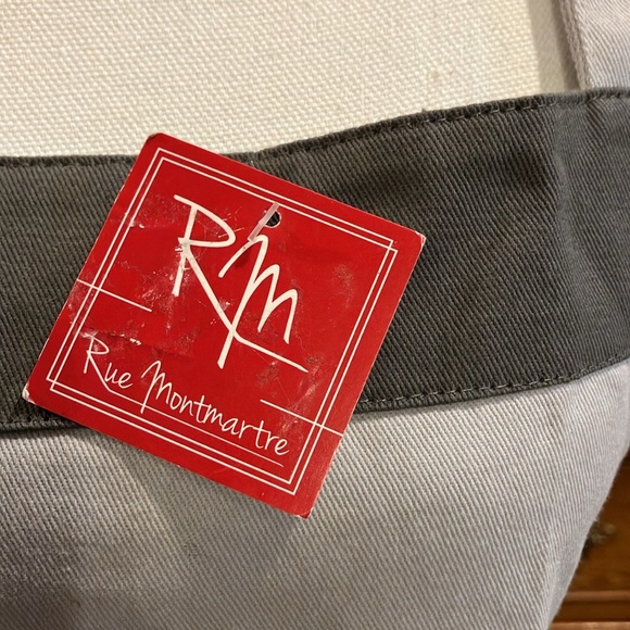 NWT Rue Montmartre gray apron OS - Picture 9 of 14